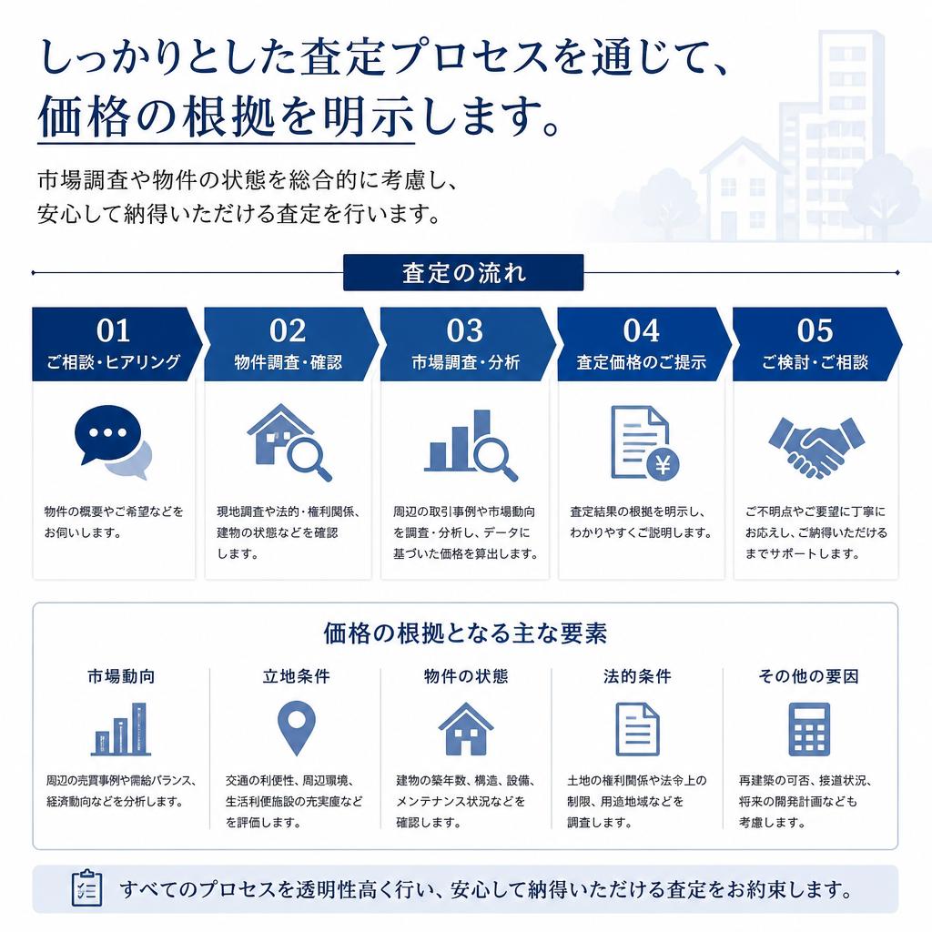 査定プロセスの透明性