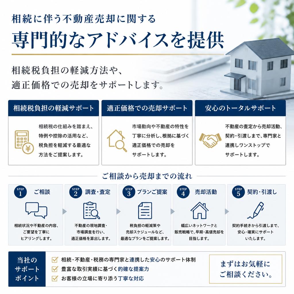 相続税対策もお任せ！