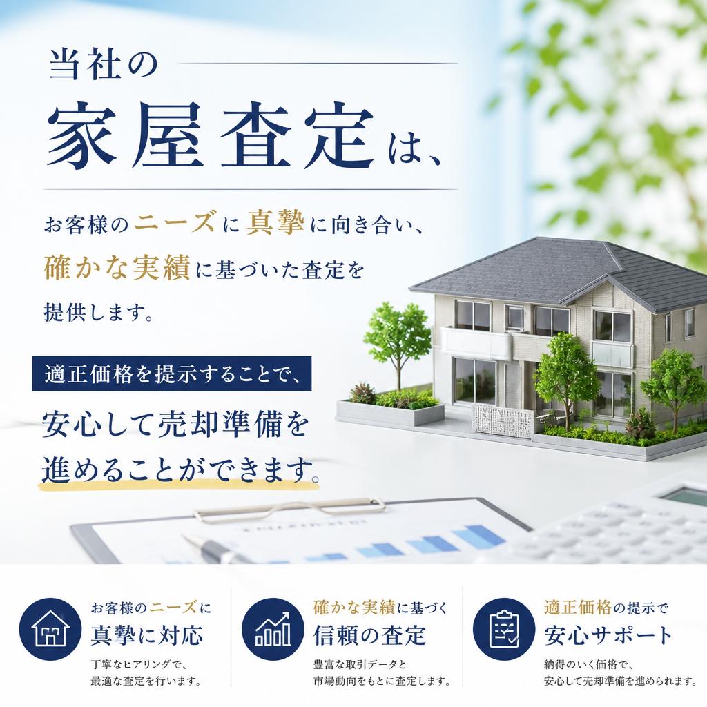 信頼の家屋査定サービス