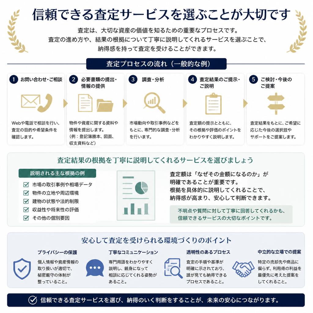 4. 透明性のある査定プロセスを確認