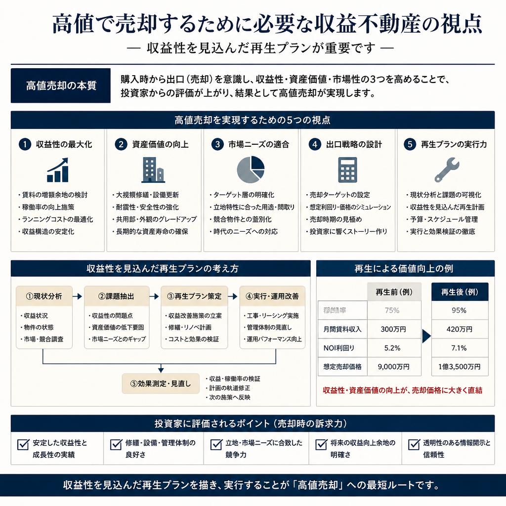 収益不動産としての再生プラン