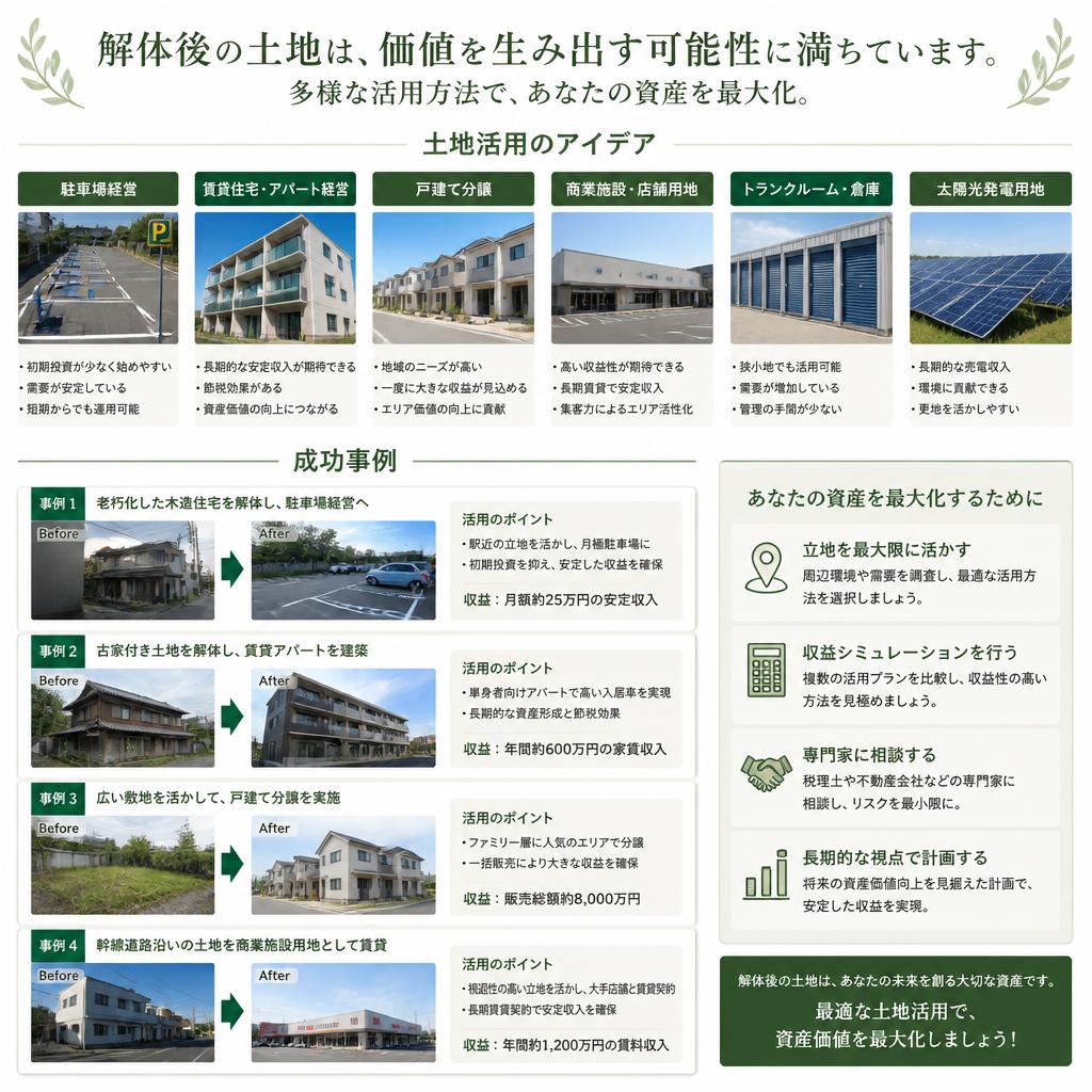 2. 土地活用の可能性｜あなたの資産を最大限に