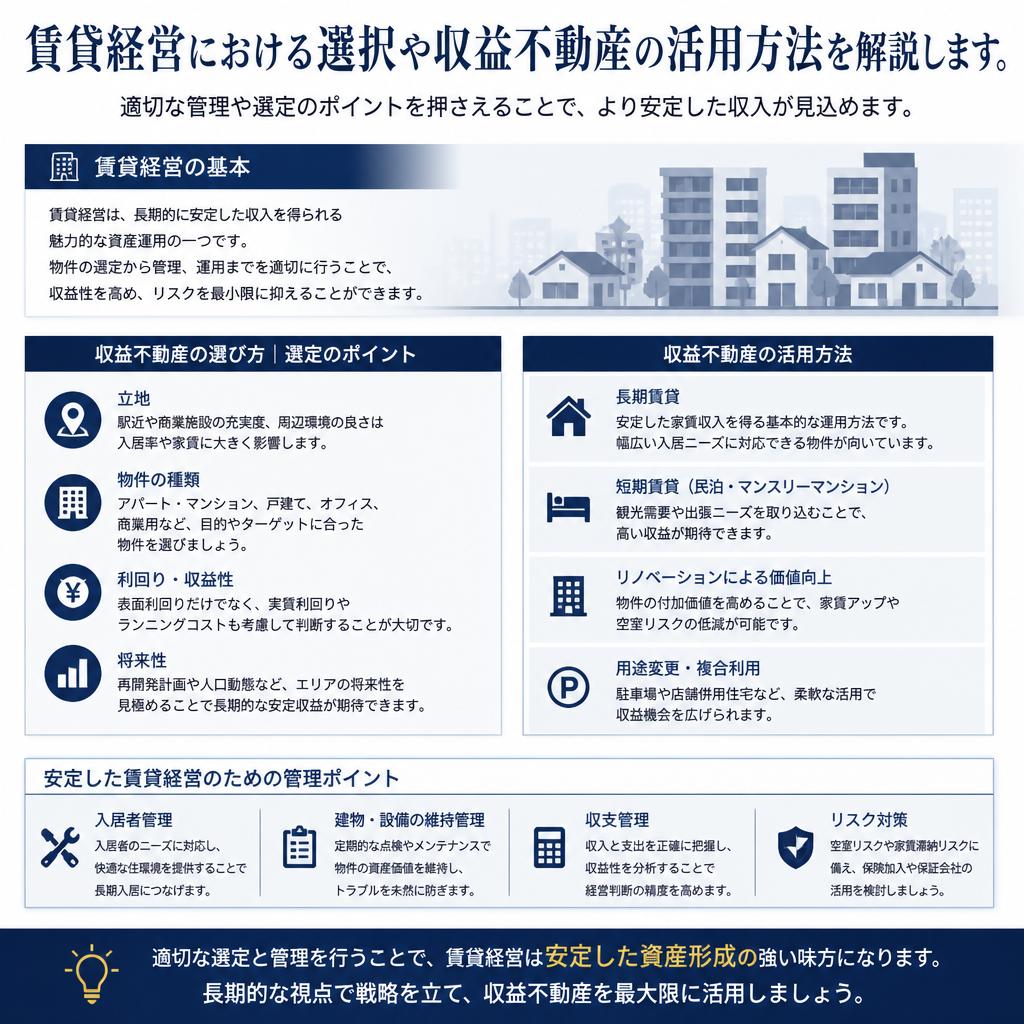 賃貸経営と収益不動産の今