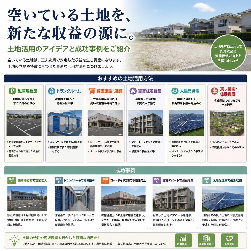 土地活用のアイデア