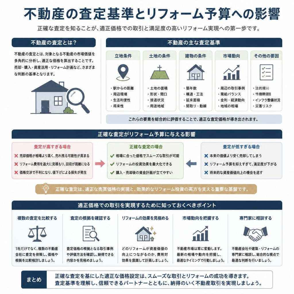 4. 不動産査定の基準とその重要性