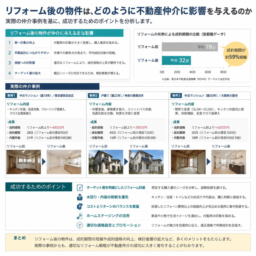 3. 不動産仲介を有利に進めるための改装術