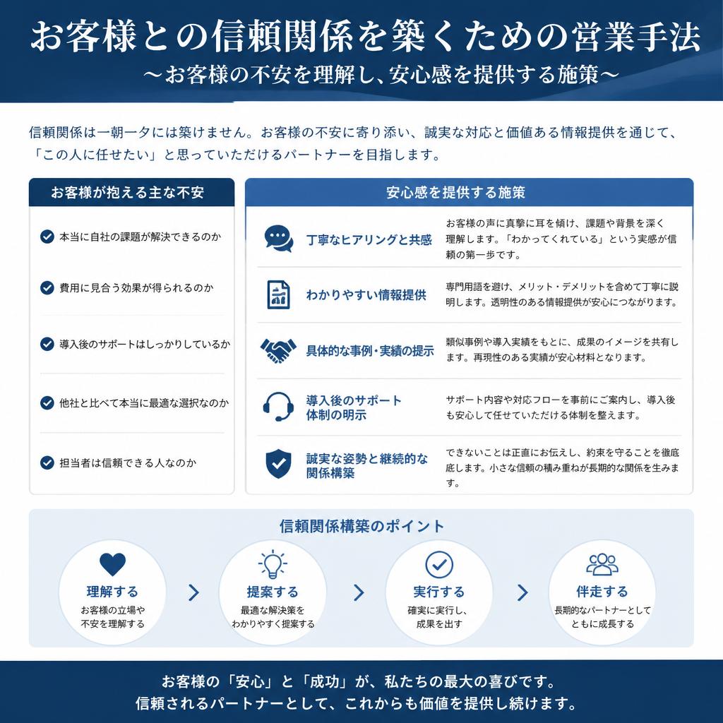 顧客に寄り添った提案の実践
