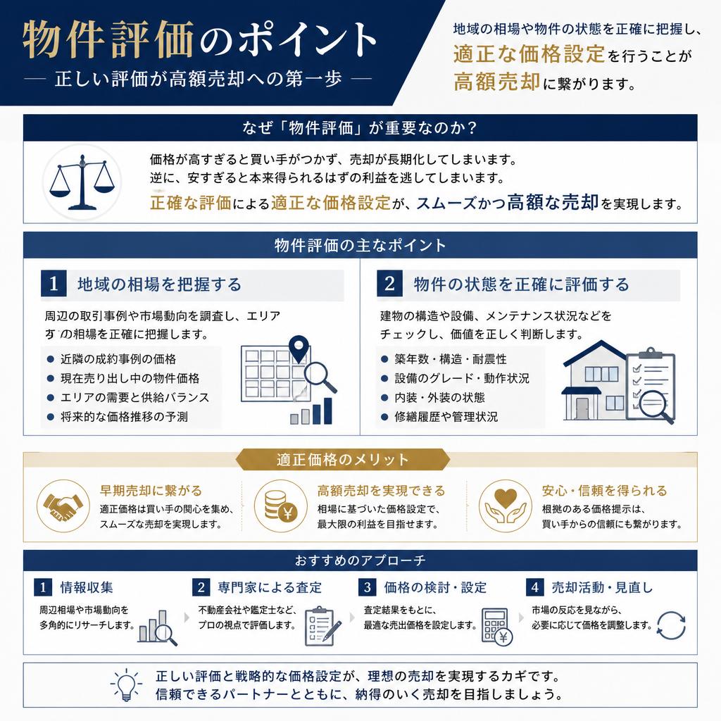 中古物件の適正評価を知る