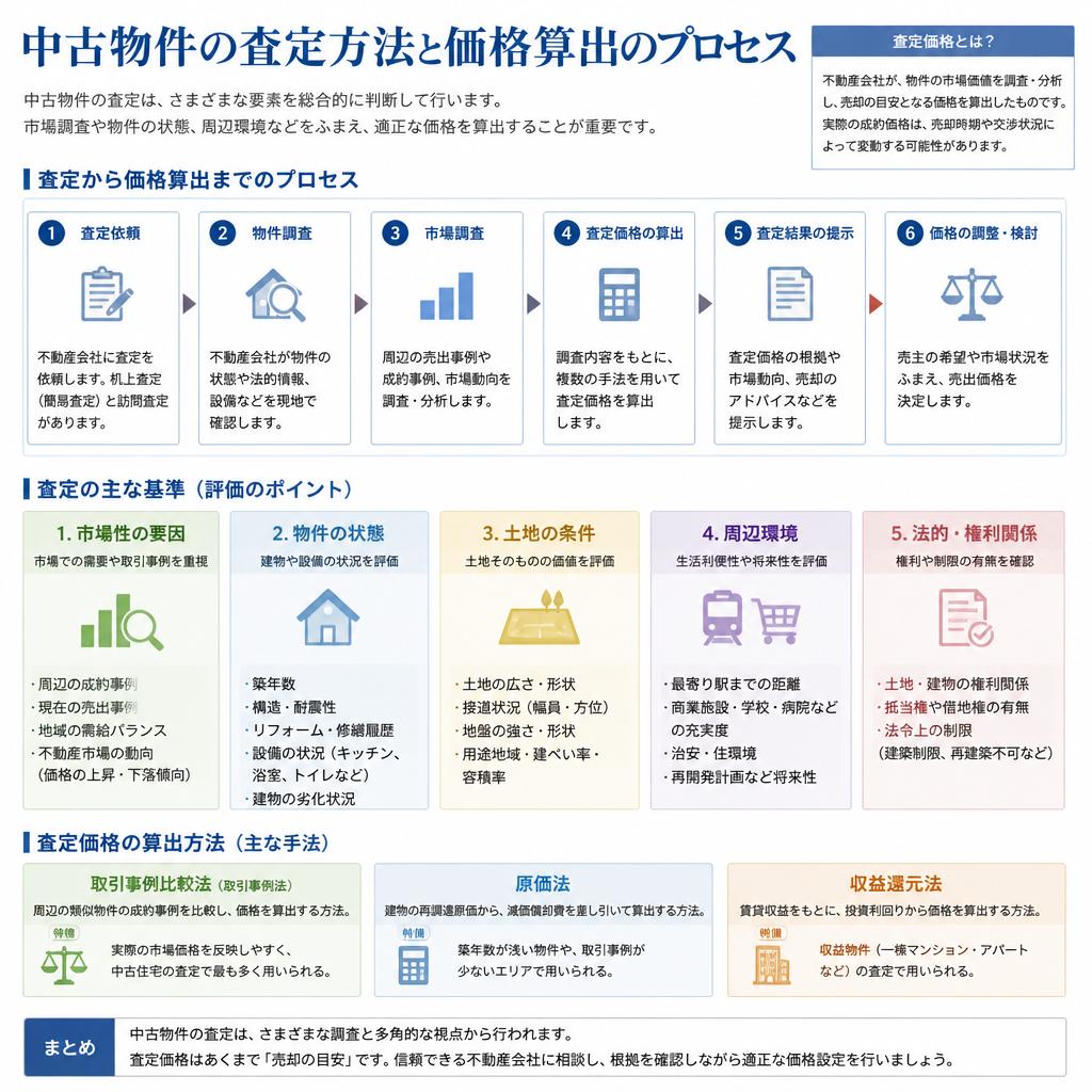 査定方法のポイント