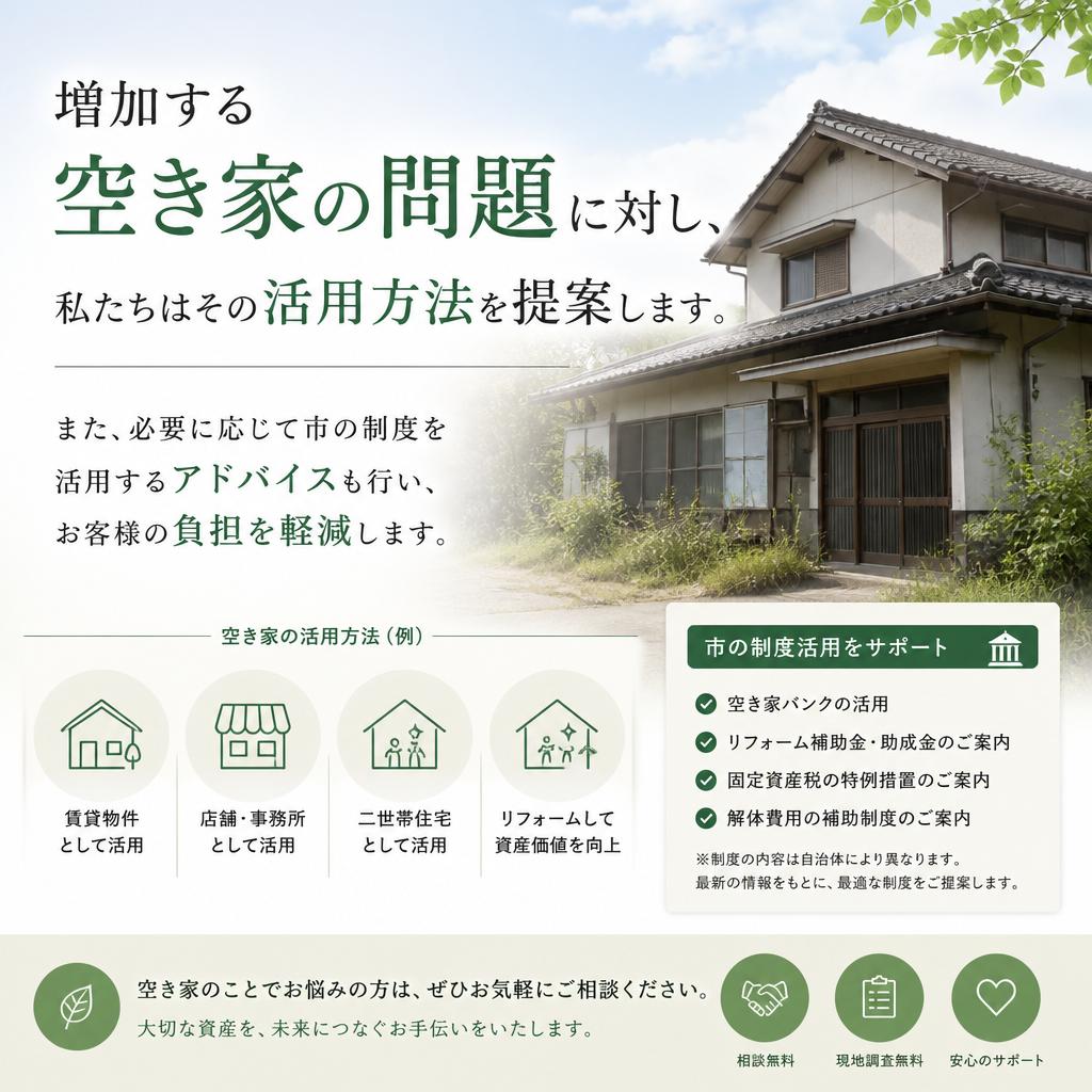 空き家問題への対応