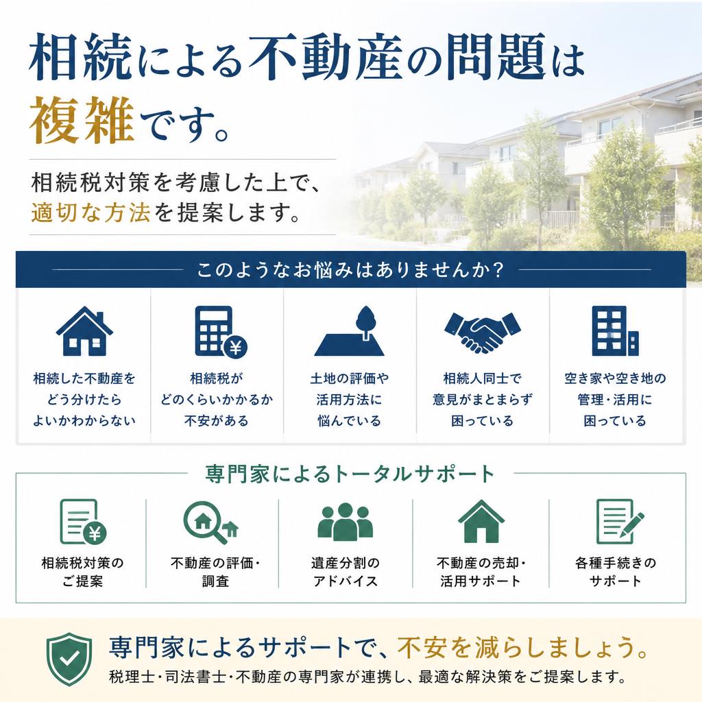 相続税対策を考えている方へ