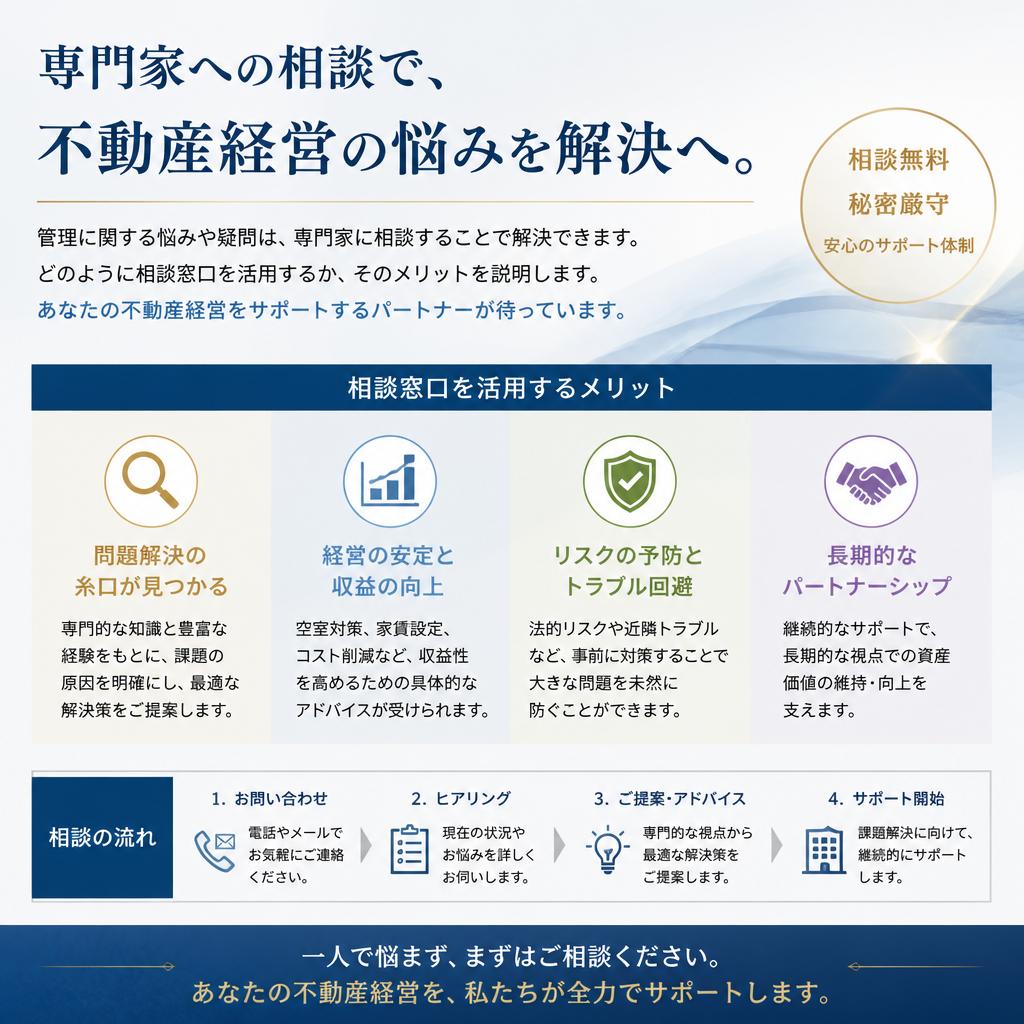専門家への相談窓口の利用