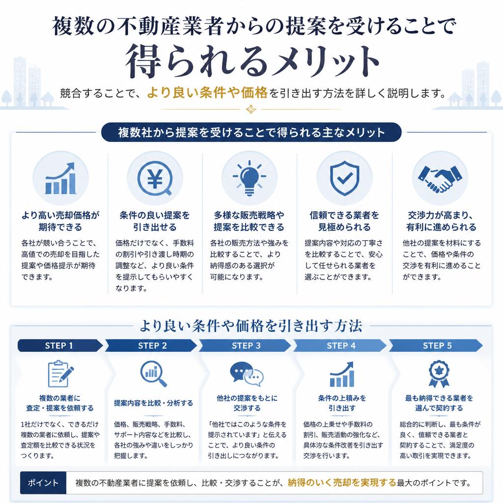 複数社競合のメリット