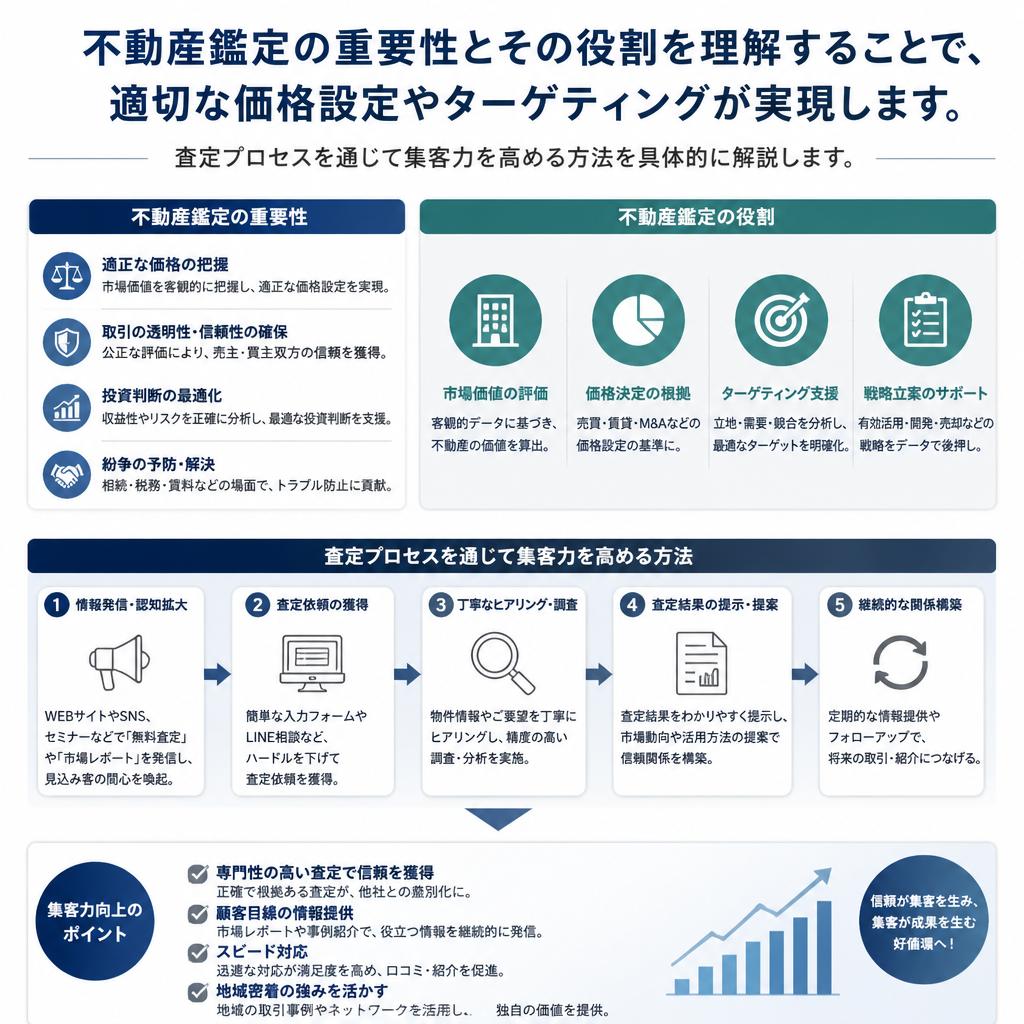 不動産鑑定がもたらす集客力向上の秘訣