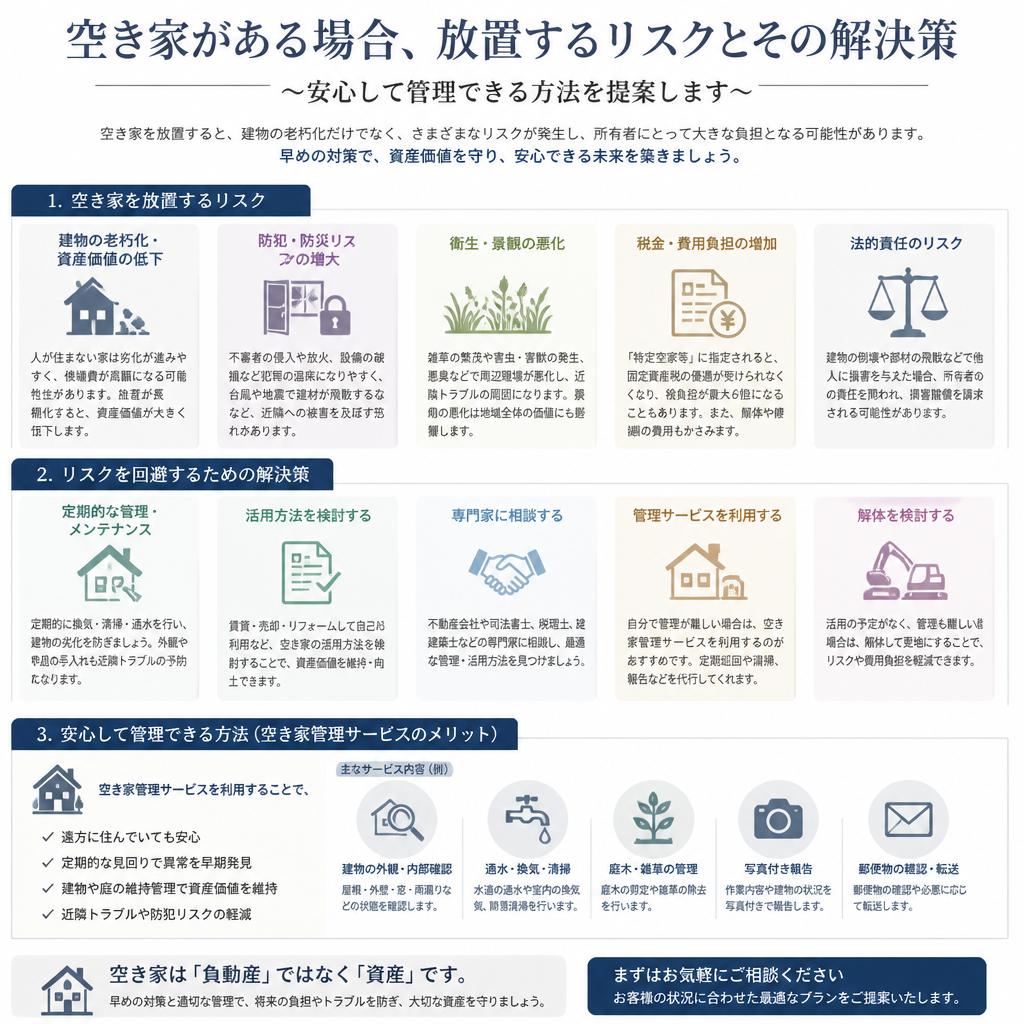 空き家対策で資産を守る