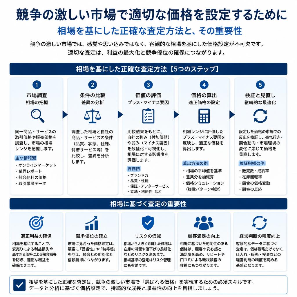 価格査定と競争市場の理解