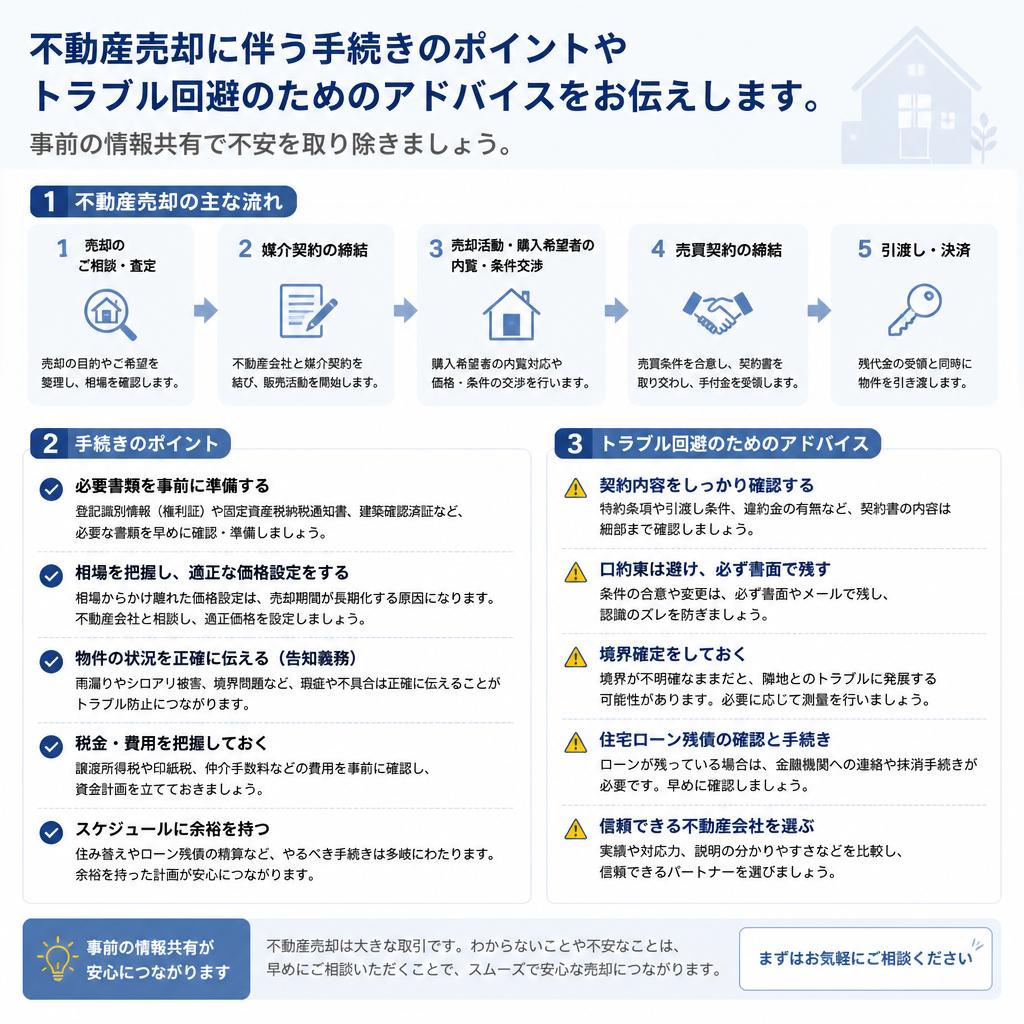 3. 手続きの際の注意点
