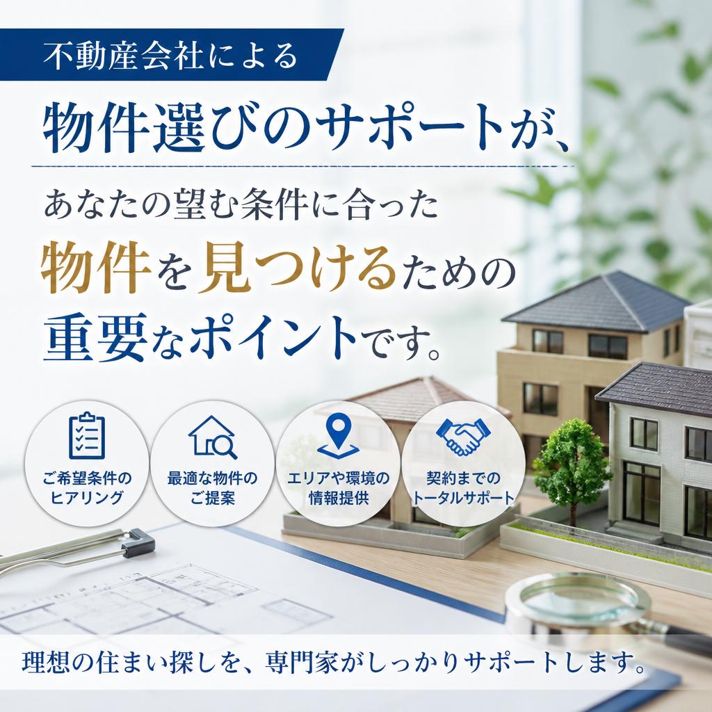 自分に合った物件選び