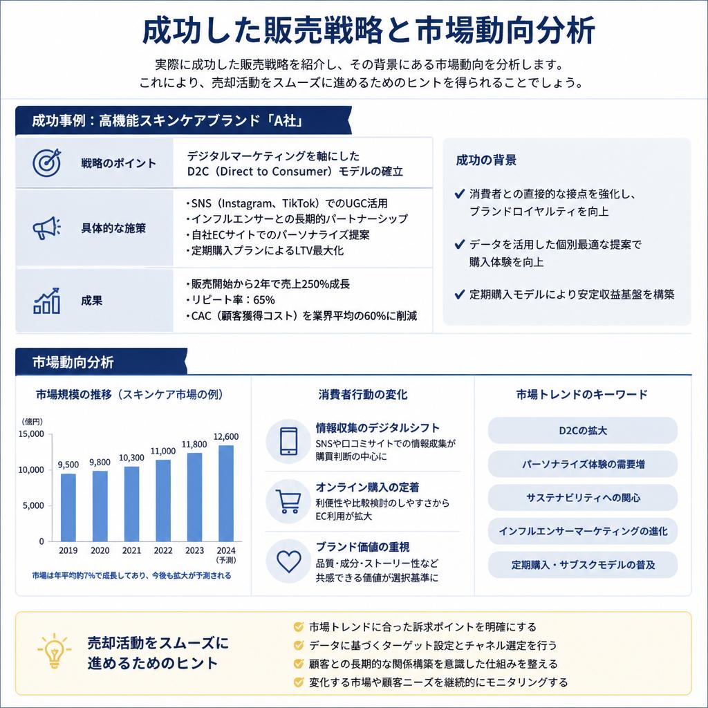 3. 効果的な販売戦略の実践例