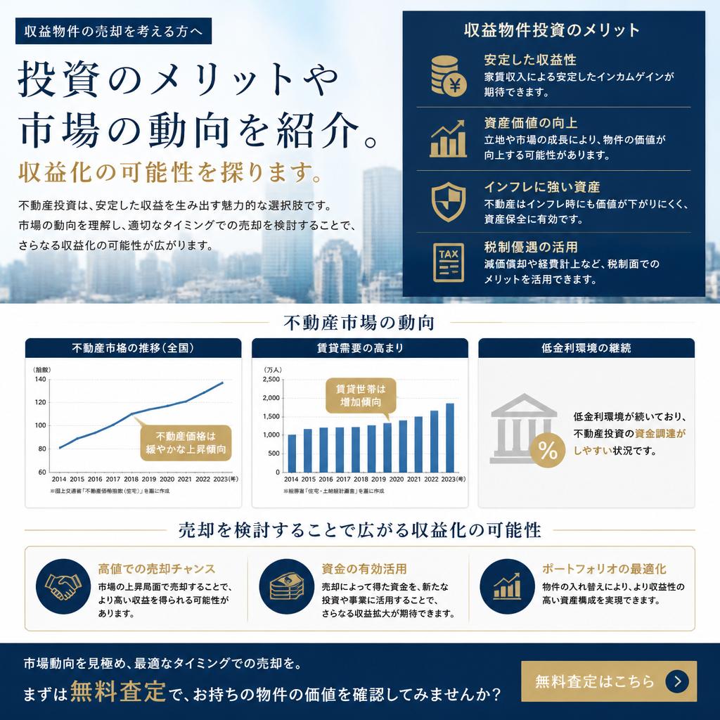 収益不動産投資の魅力