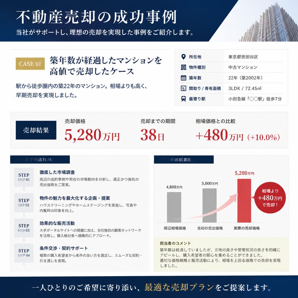 実績を裏付ける成功事例