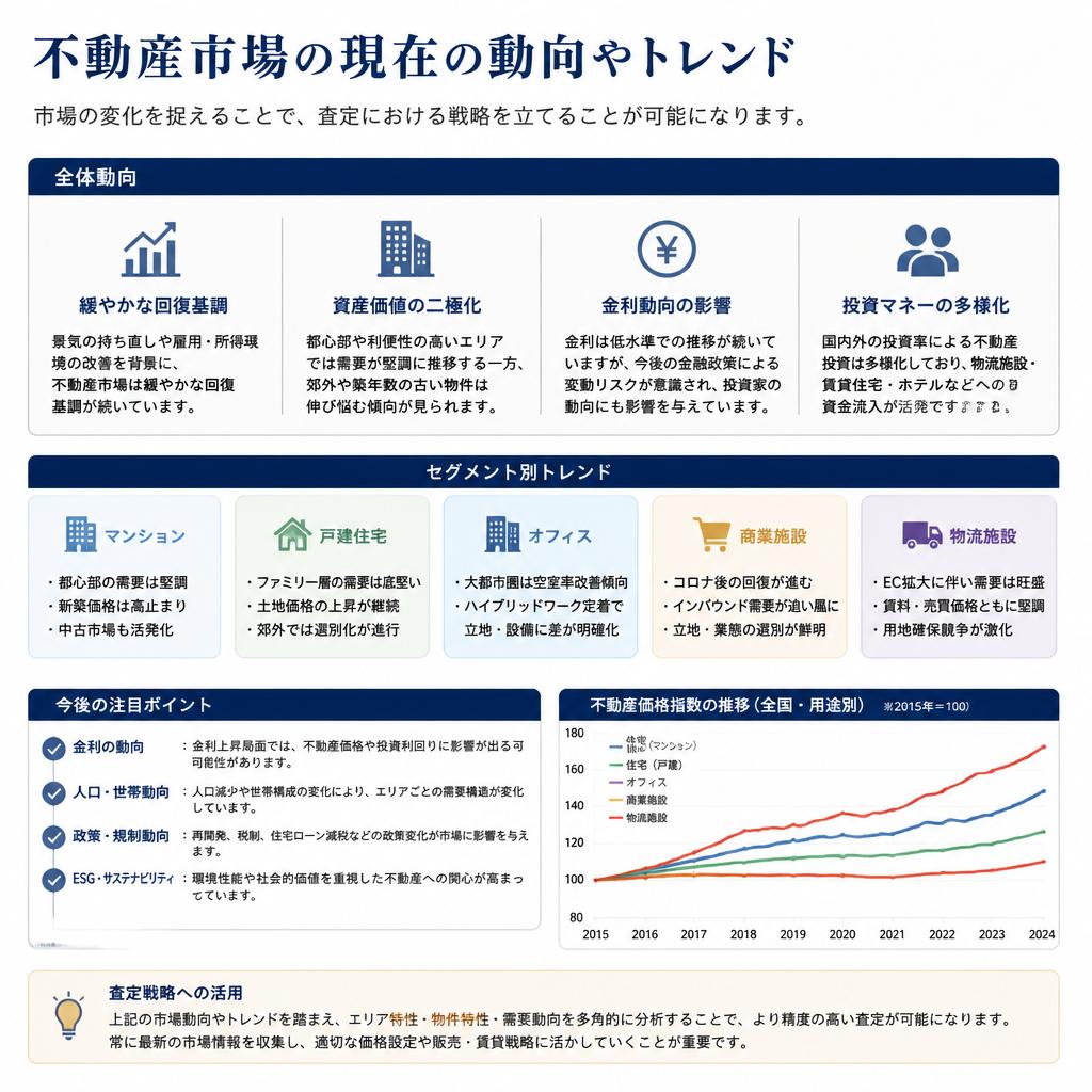 不動産市場動向を把握しよう