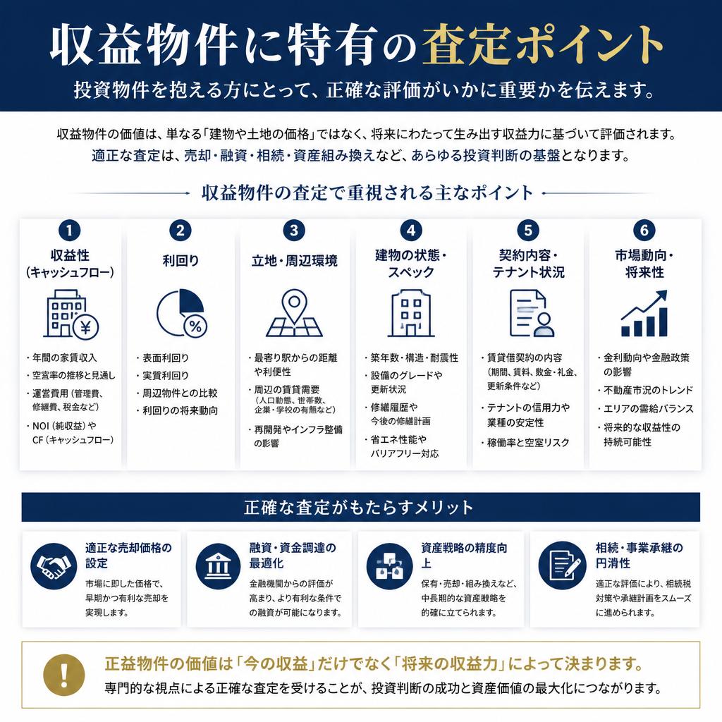 収益物件の特性と評価