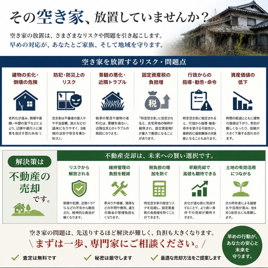 空き家対策の必要性