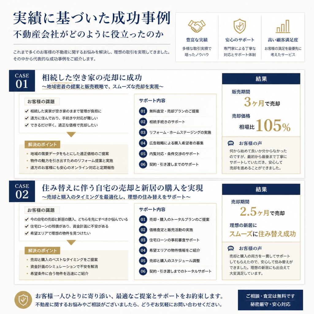 お客様の声：成功事例紹介