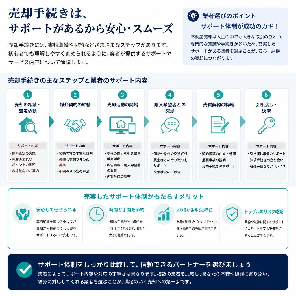 スムーズな売却手続きの進め方