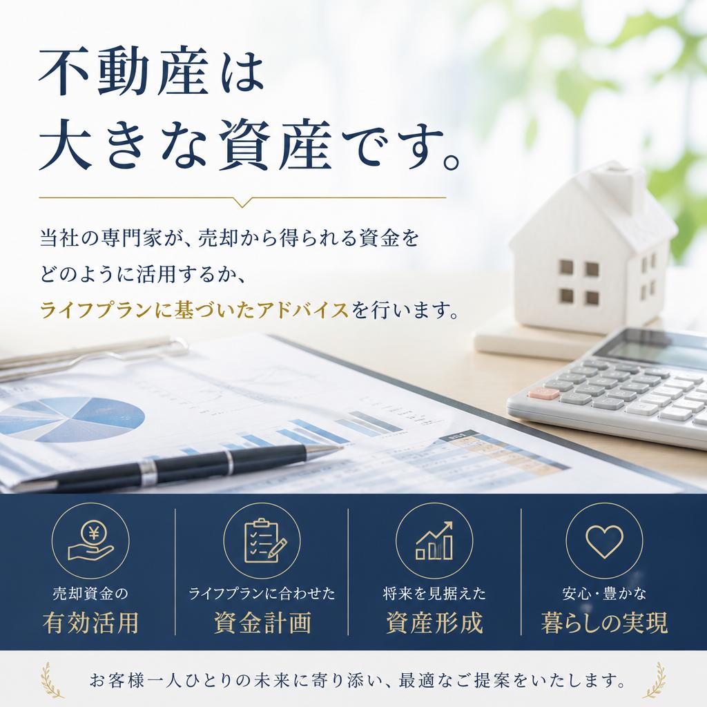 資産運用の一環としての不動産売却
