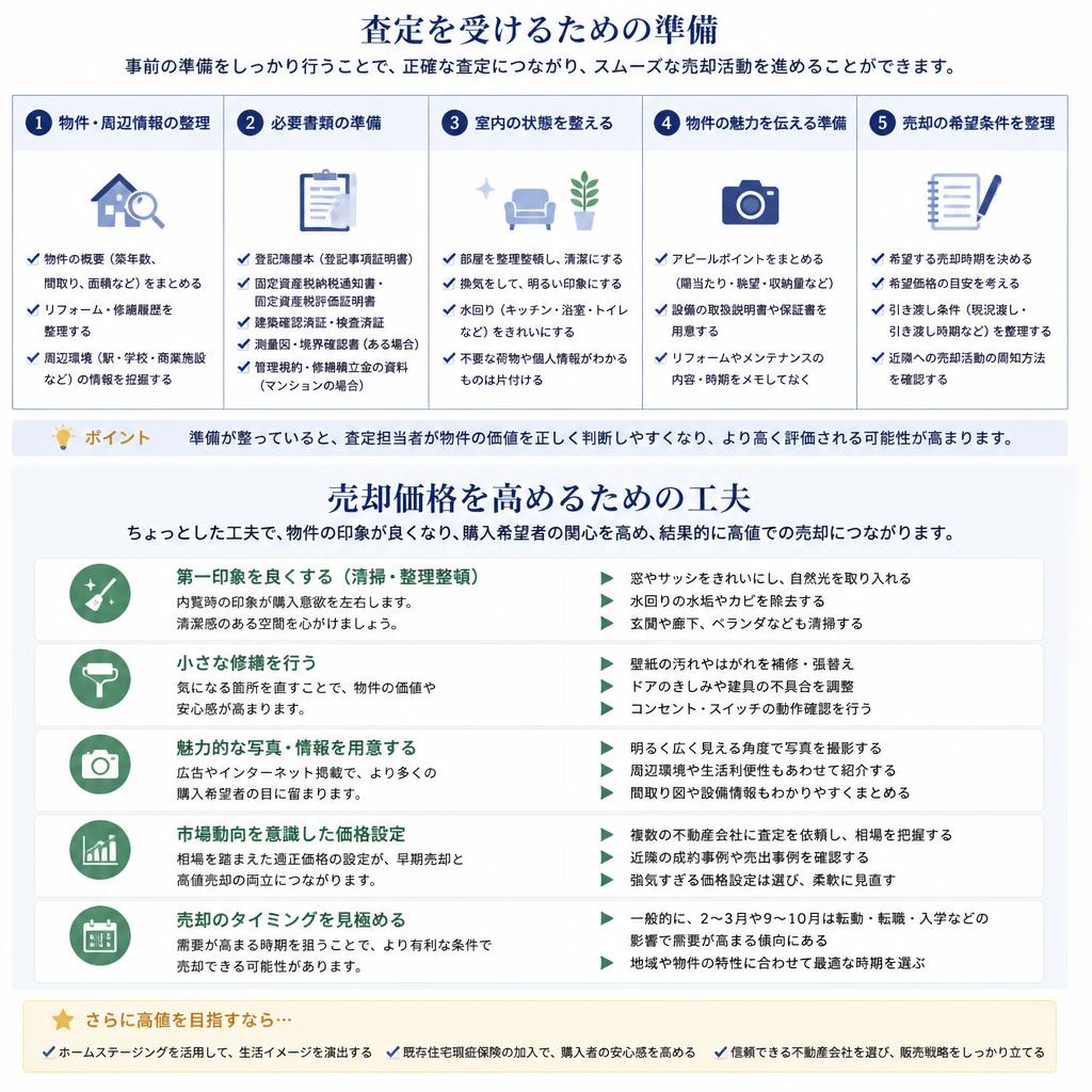 高額査定を実現するためのポイント