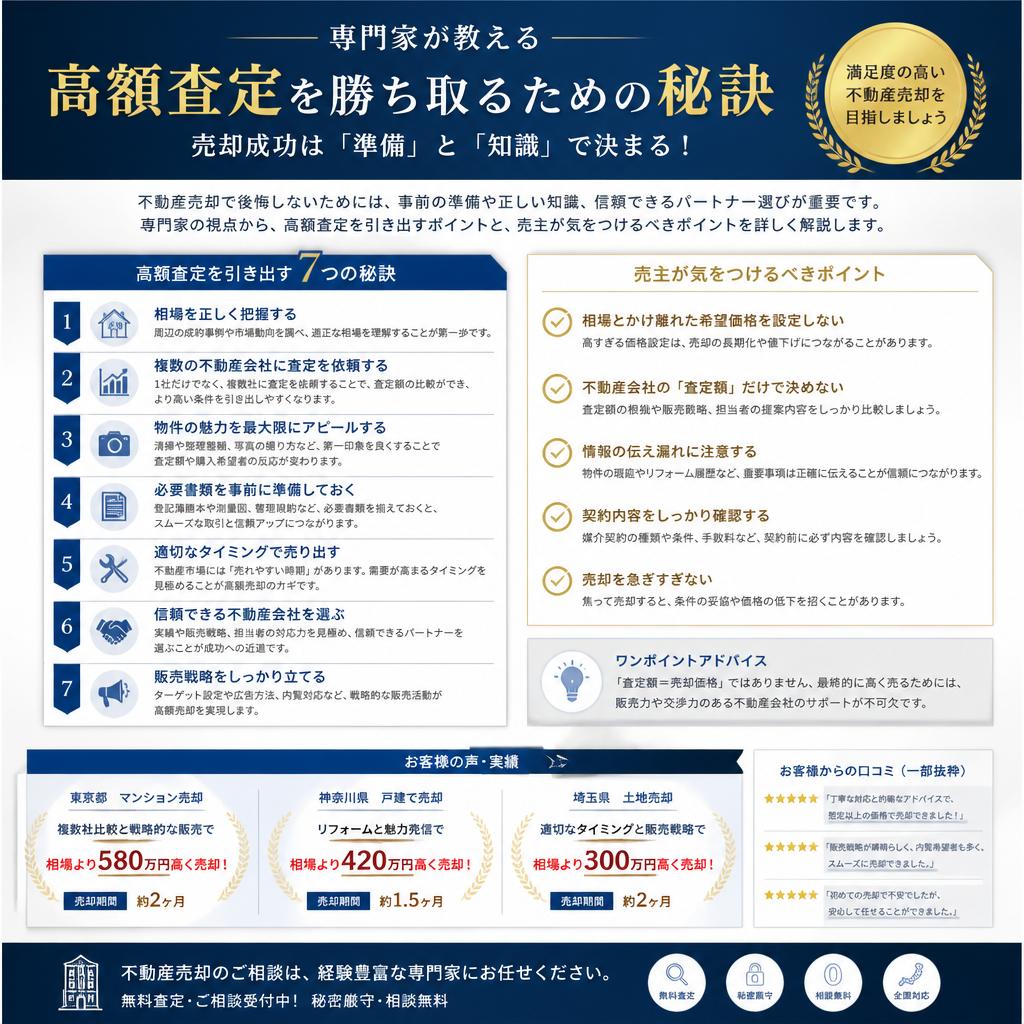 4. 高額査定を勝ち取るためのプロのコツ