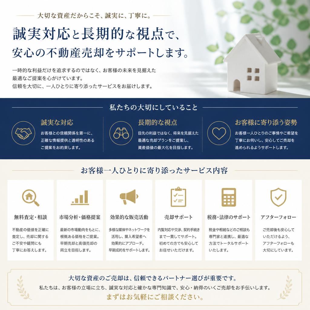 信頼を築くために私たちが大切にしていること