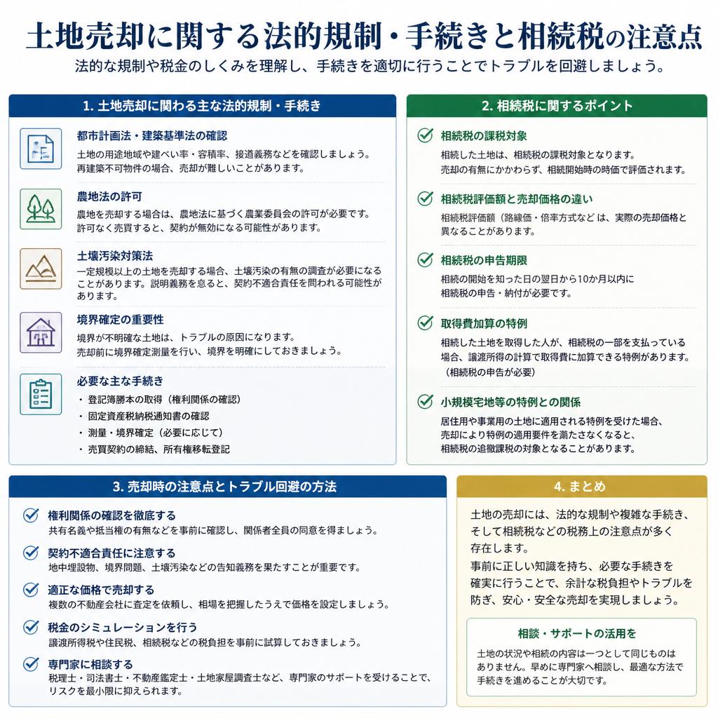 注意すべき法的なポイント