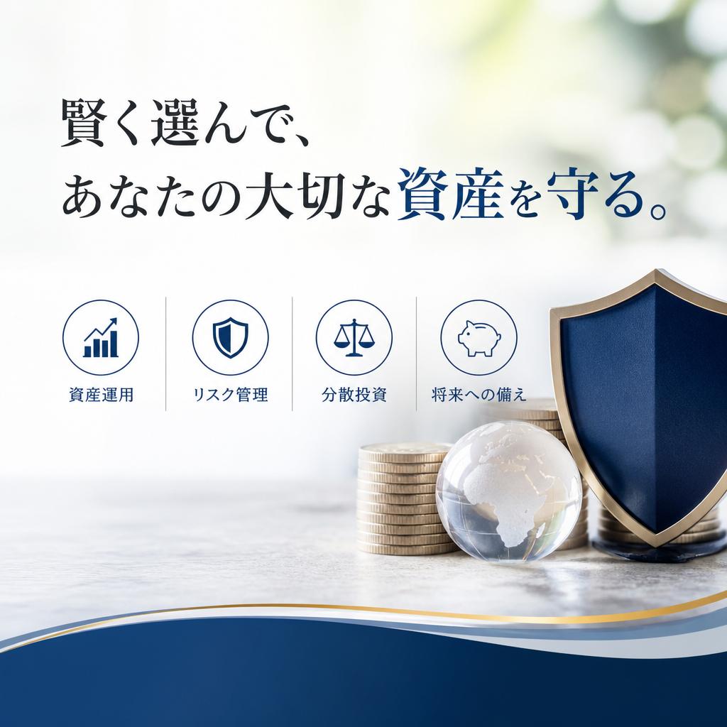 賢く選んで、あなたの大切な資産を守る。