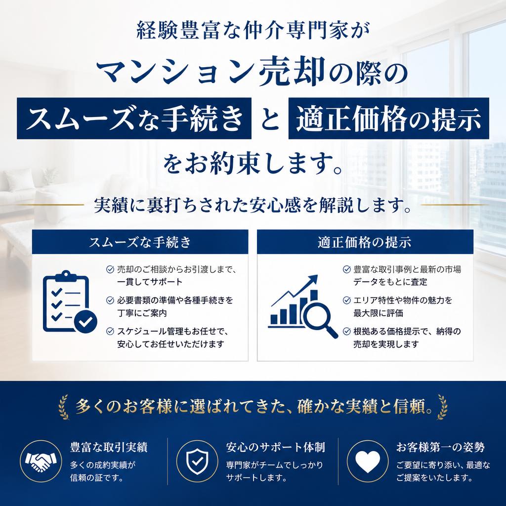 安心の不動産仲介サービス
