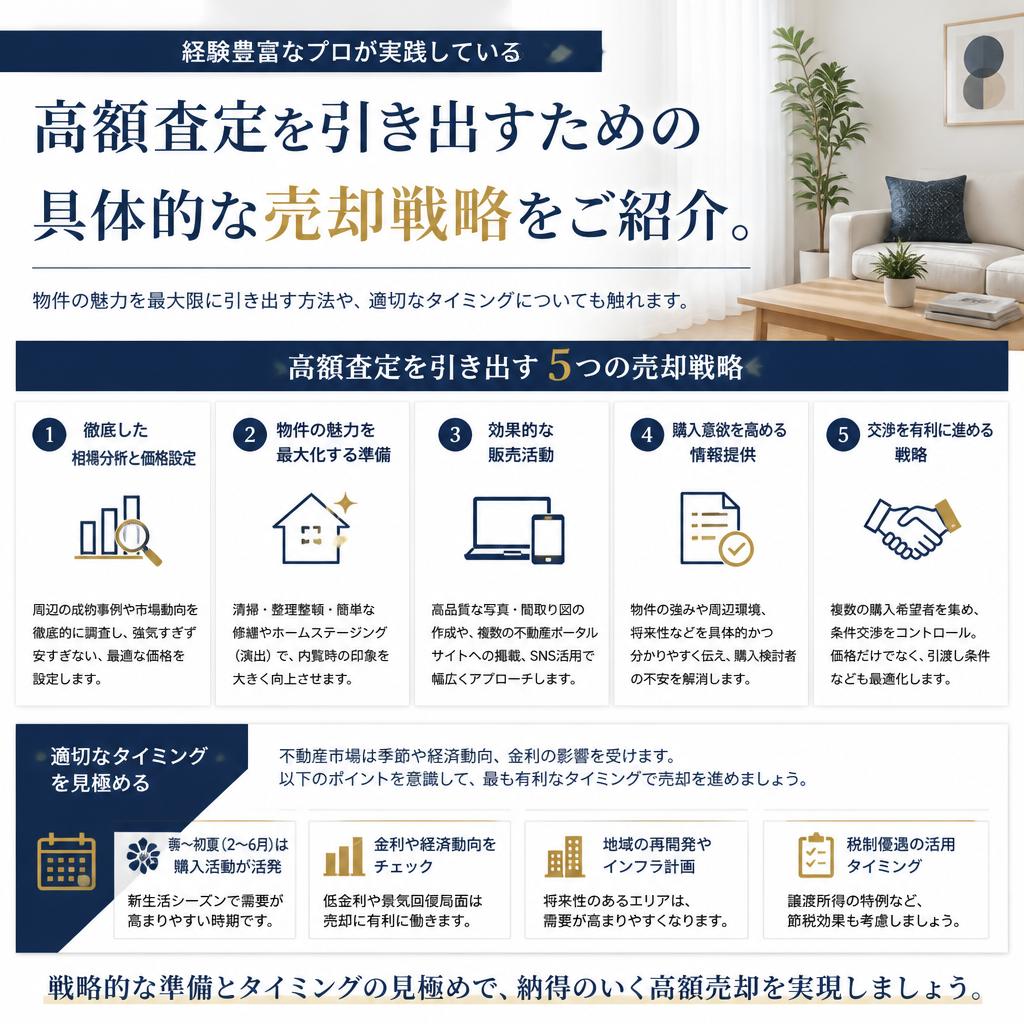 驚きの売却価格を引き出す手法