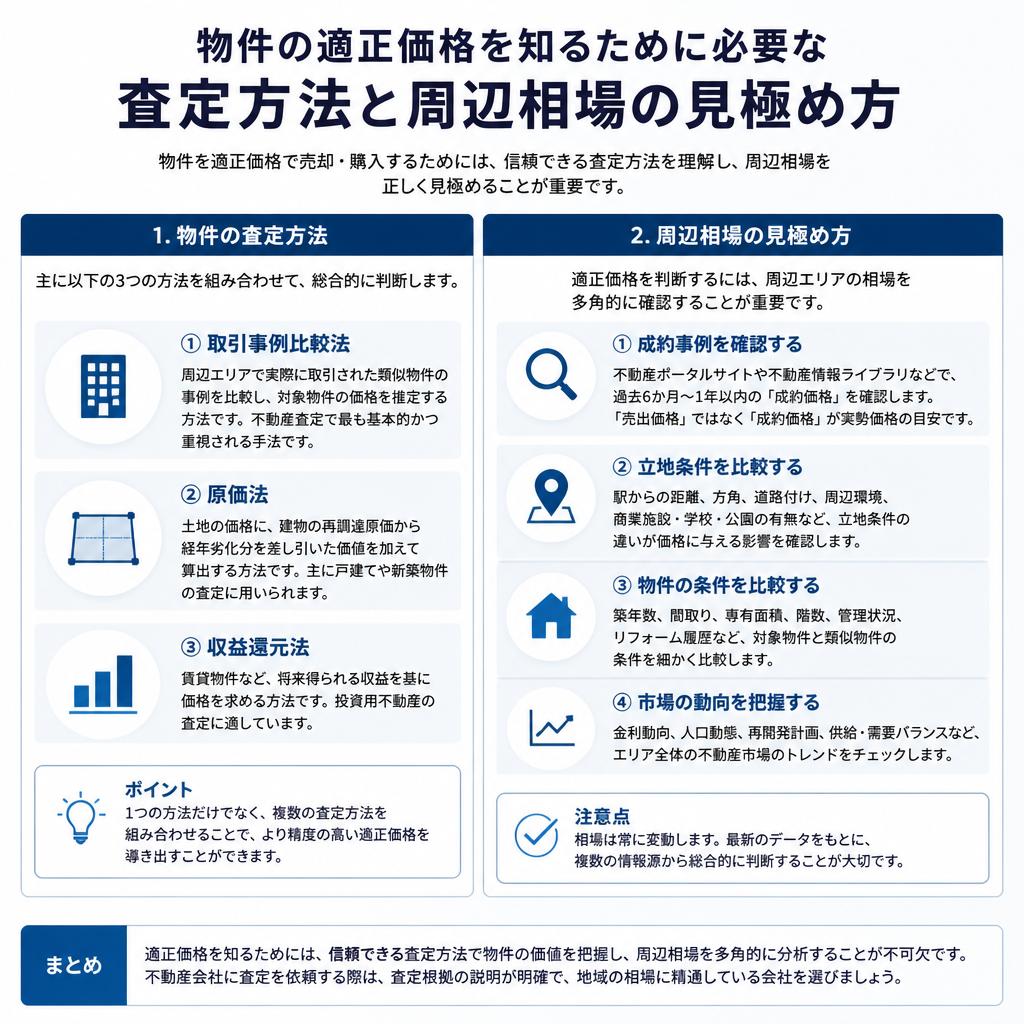 正確な査定方法と相場の見極め