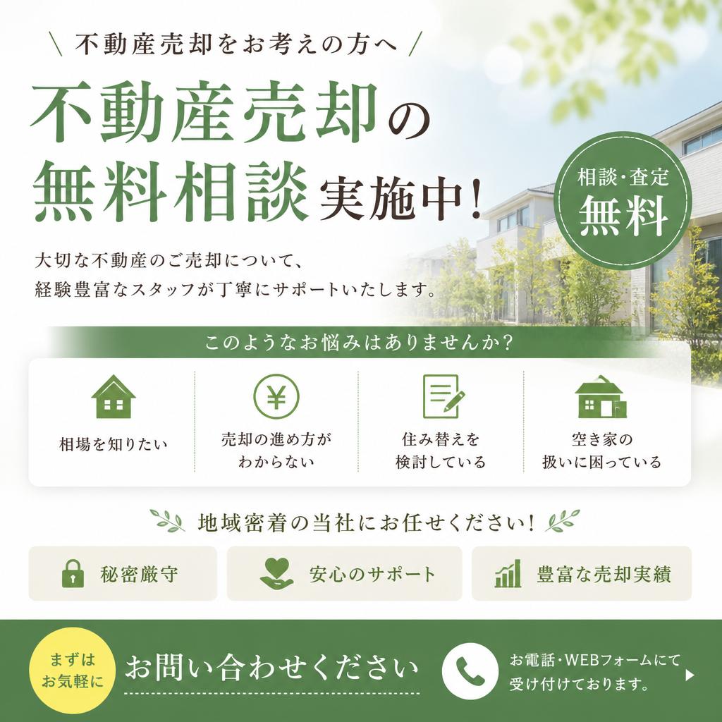 まずは一歩踏み出そう！無料相談のご案内