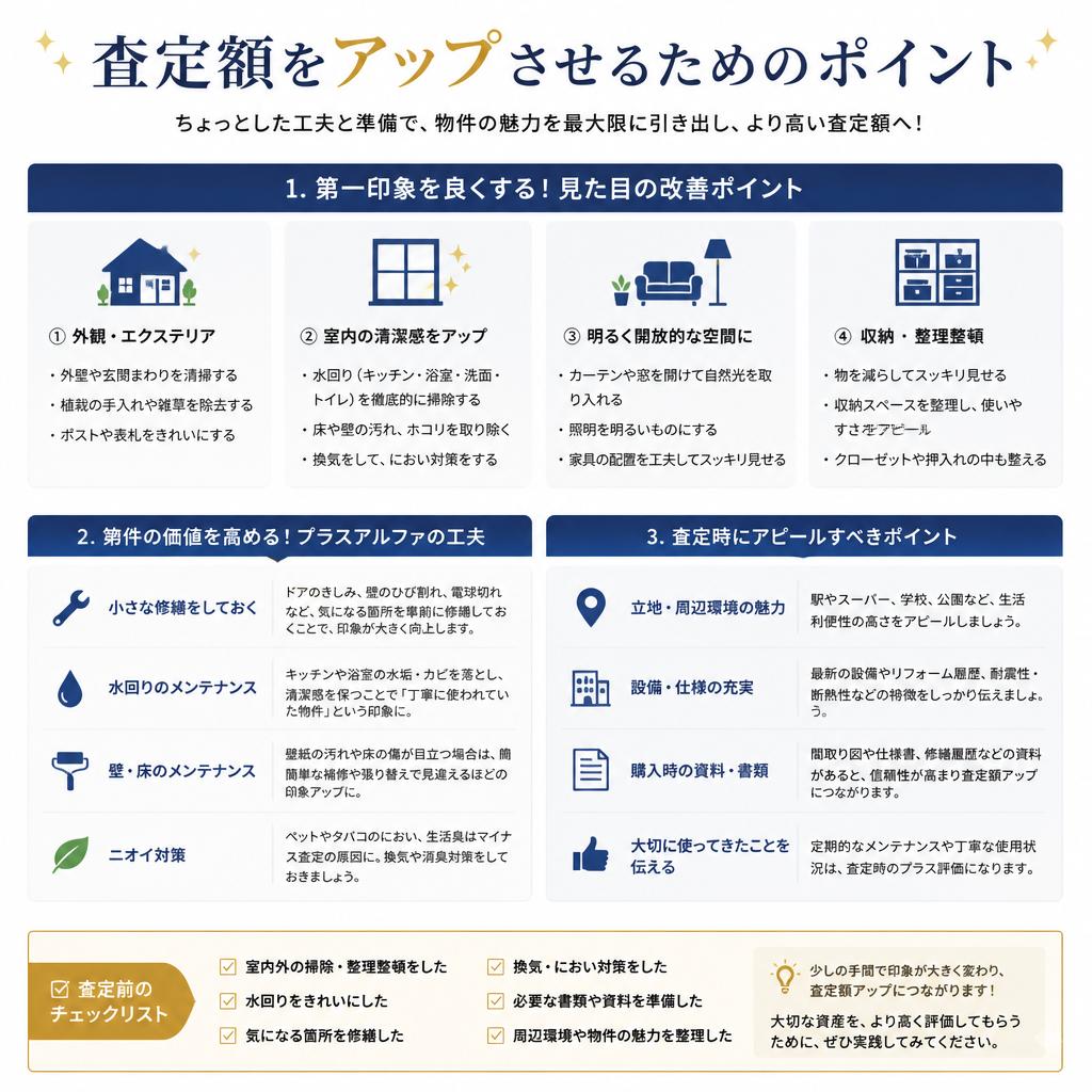売却価値を高めるためのヒント