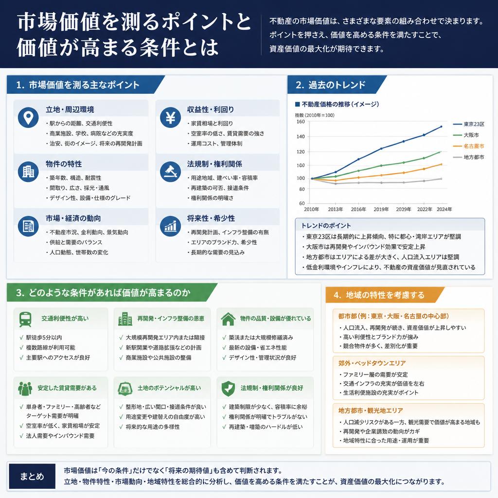 市場価値の高い物件の選び方