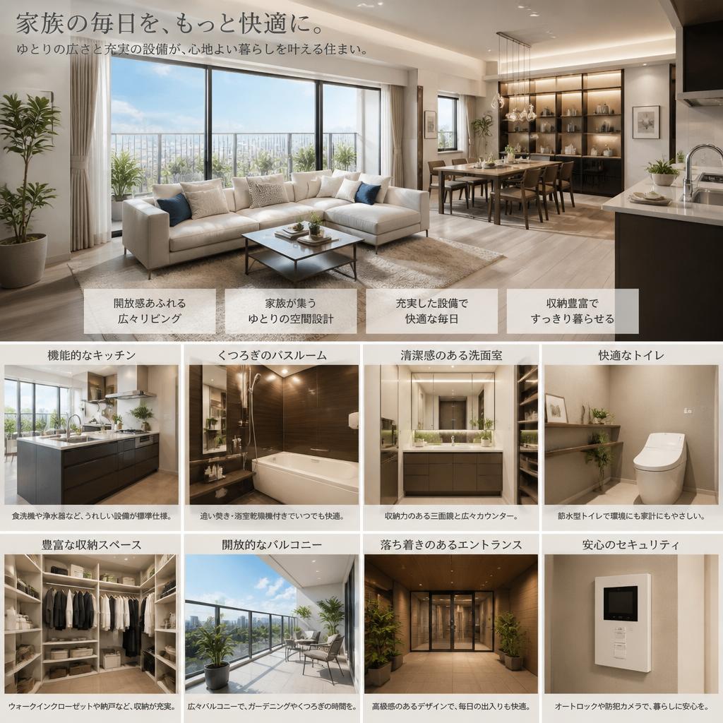 分譲マンションの魅力