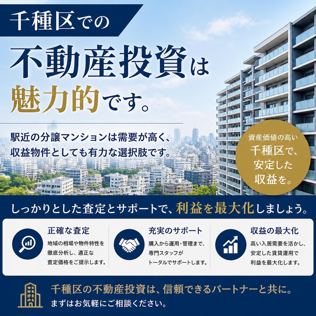 投資としての分譲マンション