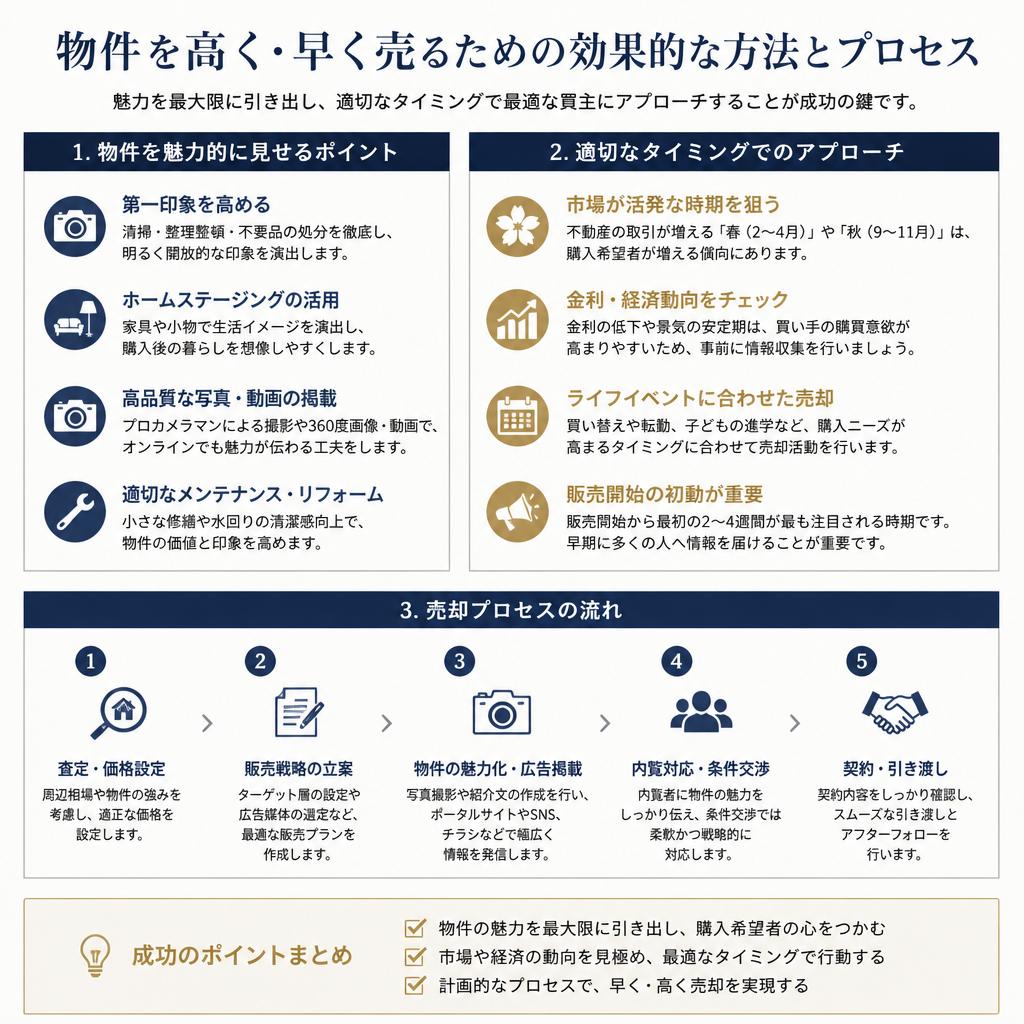成功する売却方法とは？