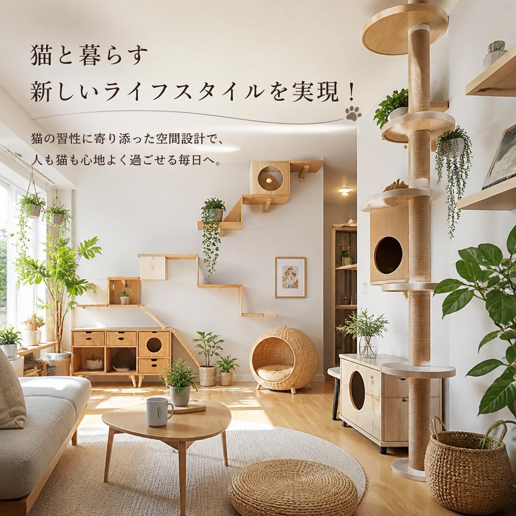 猫と暮らす新しいライフスタイルを実現！