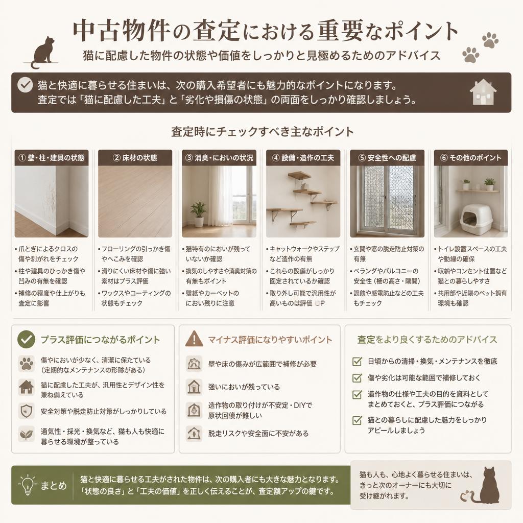 中古物件の査定とそのポイント