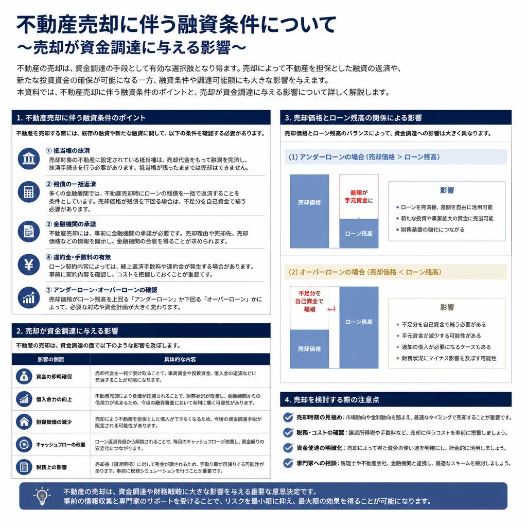 融資条件とその影響