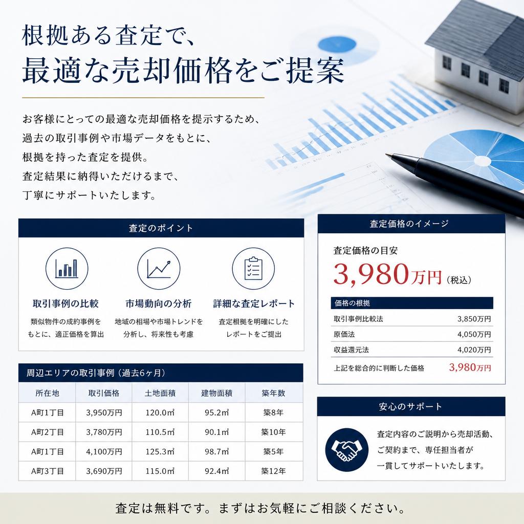 納得のいく査定結果