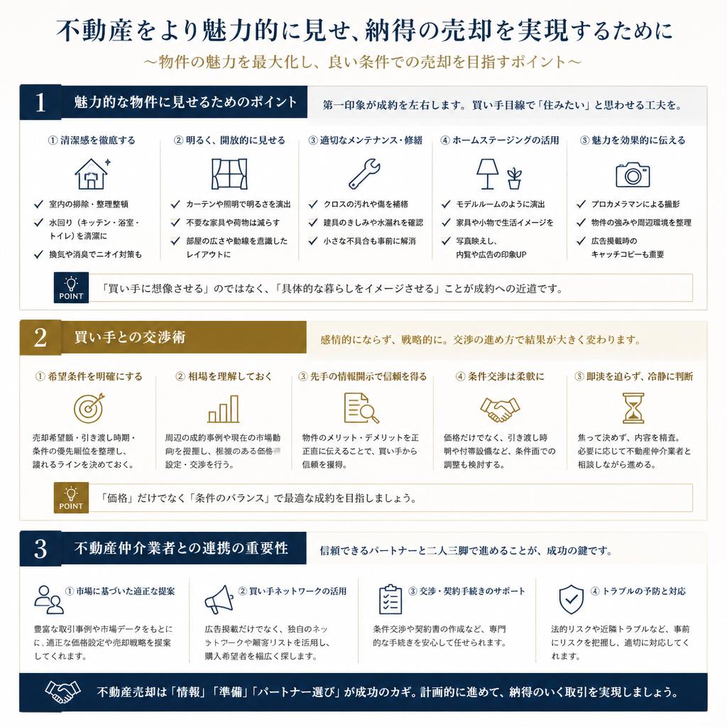 買い手を引き寄せるための戦略